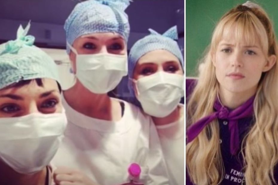 Les infirmières pastichent Angèle