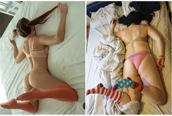 Mannequin au cul nul, boudin qui la parodie