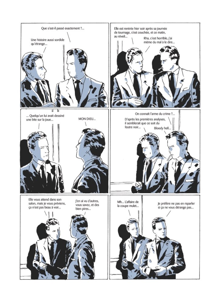 Quelqu'un lui a dessiné une bite sur la joue