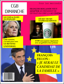 CGB Dimache - François Hollande veut adapter "Un président ne devrait pas dire ça" au cinéma.